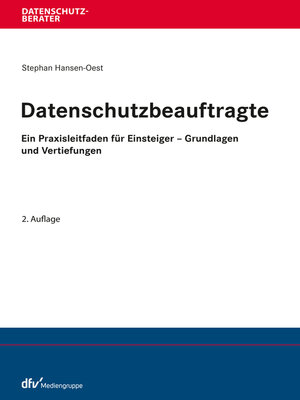 cover image of Datenschutzbeauftragte